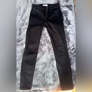 Madewell Women's Black High Rise Skinny Jeans